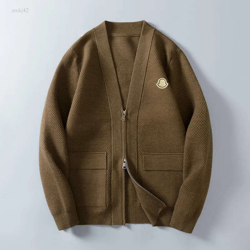 Montclaire jacket Outdoor Mayas Jacket Designer Mens Brand Trench Coat Knit Cardigan Sport Coat Alphabet Embroiderers Womens Fall-Winter clothing co