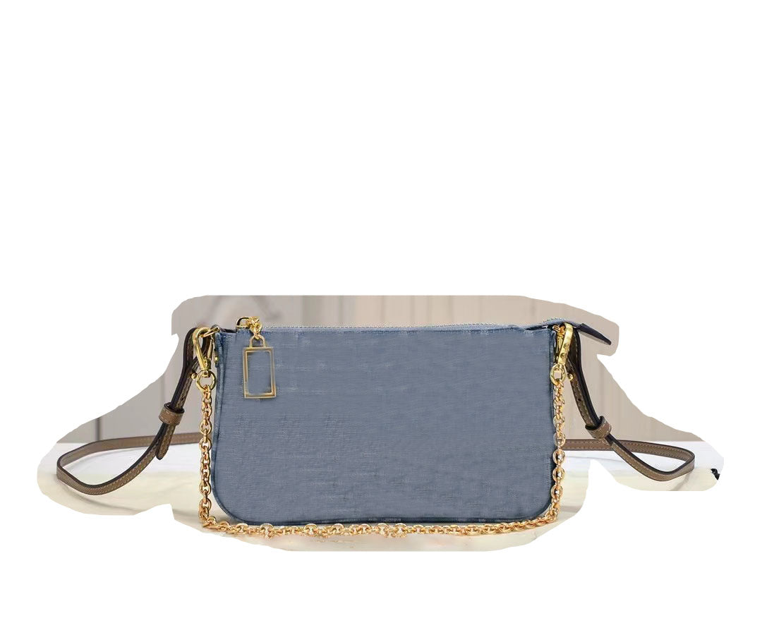 Classic retro style stewardess bag shoulder bag Crossbody bag Handbag cross grain cow leather fashion simple atmosphere 7717