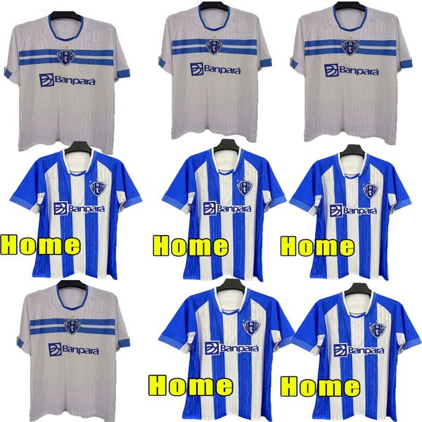 2024-2025 Paysandu Sport Club Home Simple, comfortable, and convenient Soccer Jerseys SERGIO ERIC HERNANDEZ DALBERTO man Football Shirts BRU