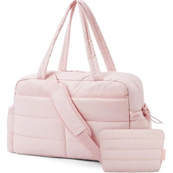 Large Capacity Gym Bag Travel Duffel Bag with Toiletry Bags Multi-Layer Yoga Bag Tote Fitness Training Handbags 241219