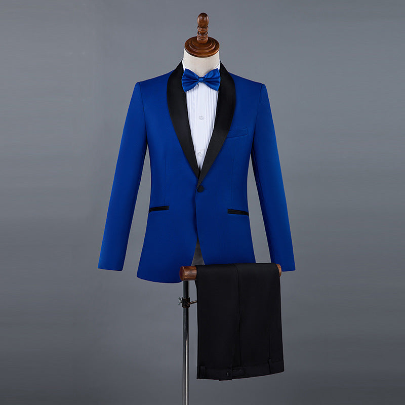 k942 Men&#039;s Formal Tuxedo Jacket - Professional Stage Performance Attire