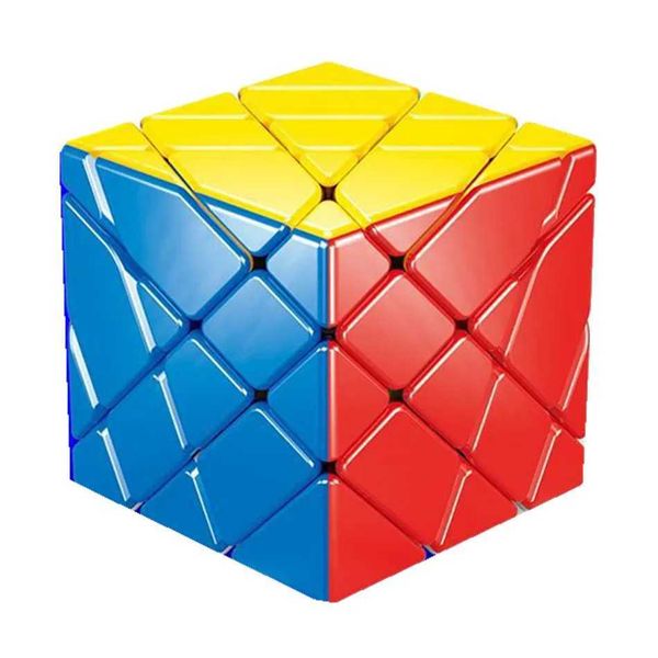 Magic Cubes Fanxin 4x4 Axis Magic Cube Professional Educational Speed 4x4x4 Special-shaped Cube Puzzle Cubo Magico Toys Gifts For Children S