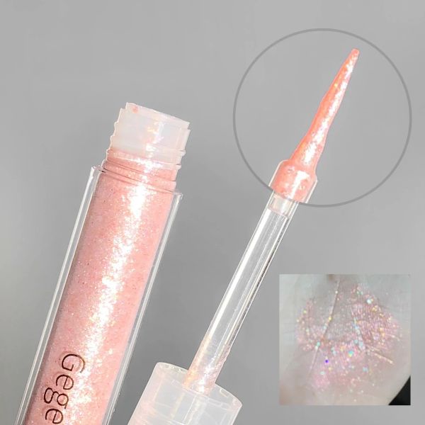 Glitter Highlighter Liquid Eyeshadow Pearlescent Brighten Lying Silkworm Waterproof Diamond Sequin Eyes Shadow Makeup Cosmetics