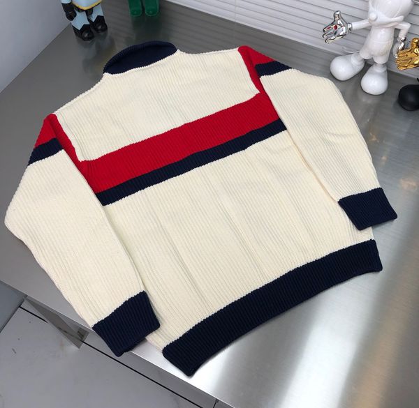 Men&#039;s Plus Size Sweaters hoodies in autumn - winter 2022acquard knitting machine e Custom jnlarged detail crew neck cotton hG7SYy