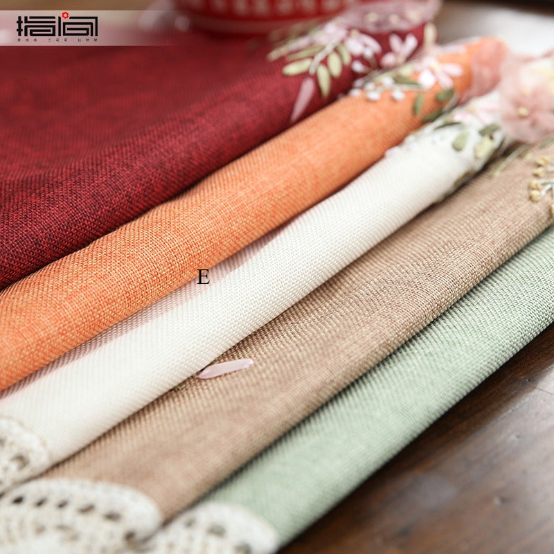 Bedside Table Cover Cloth Dust Cover Microwave Oven 2025 Towel Cover Fabric E8