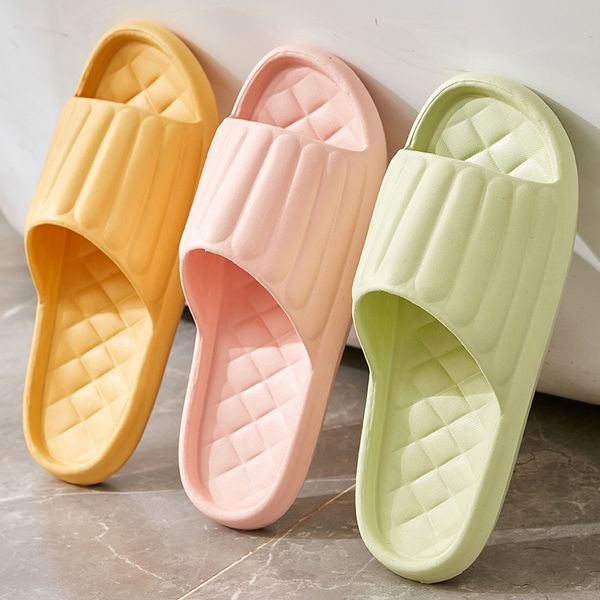 New-like slippers men&#039;s summer non-slip bathroom interior and exterior home household EVA sandals women green