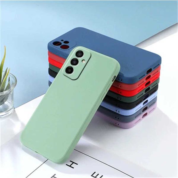 High Quality Suitable for Galaxy M13 shell cover M13 Capa shock-absorbing bumper liquid silicone color back soft TPU Funda M13 M 13 O241209