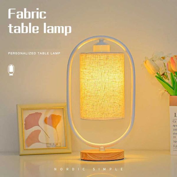 Nordic Style LED Table Lamp USB Plug Adjustable Reading Light Bedside Desk Lamp Modern Simple Touch Night Light Z250211