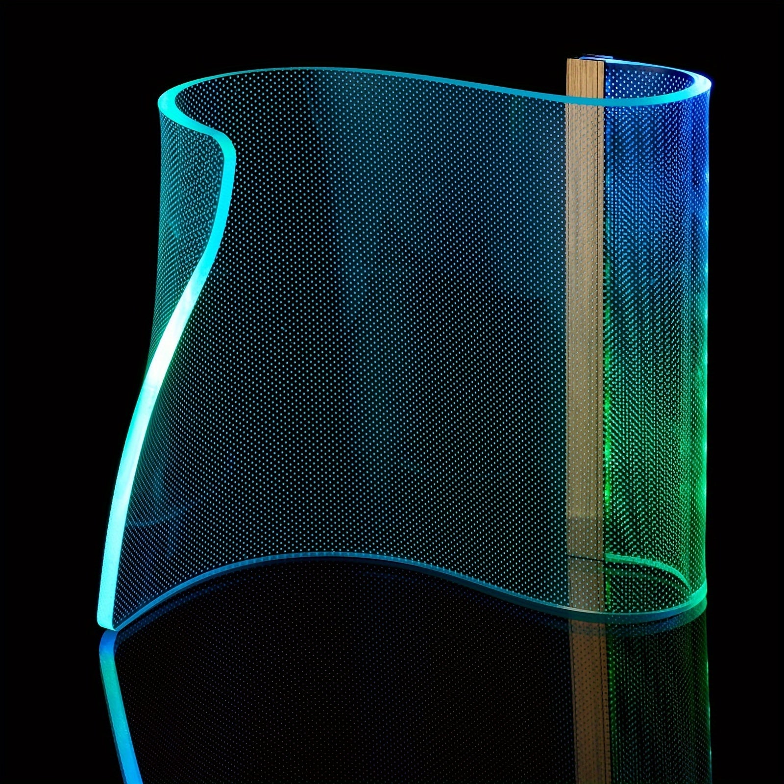 TEMU Table Lamp Led, Rgb Desk Lamp, Modern Bedside Lamps For Futuristic Ambient Mood Lighting, Unique Gaming Light With Smart App&remote Control