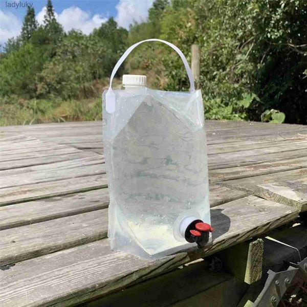 Water Bottles Cages 5.5L Outdoor Drinking Water Container with Spigot Jug for Camping Washing Emergency Indoor Outdoor Picnic Water BottleL2