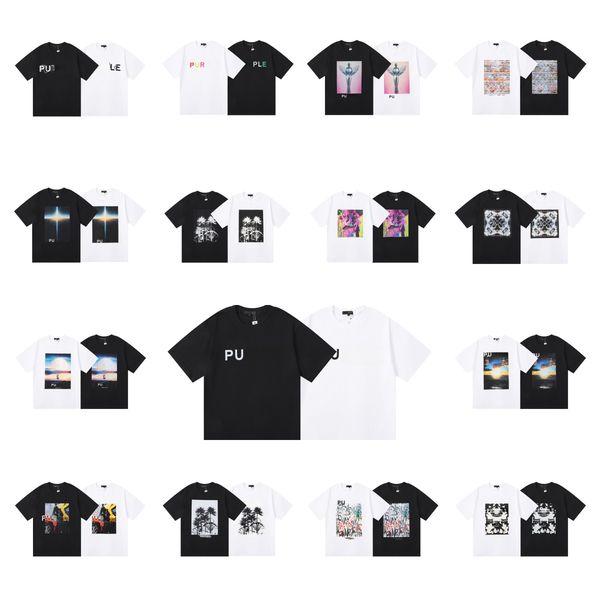 2024 Designer Pur Mens T-shirt Men&#039;s Plus Tees & Polos Shirts Letter Printed Clothing