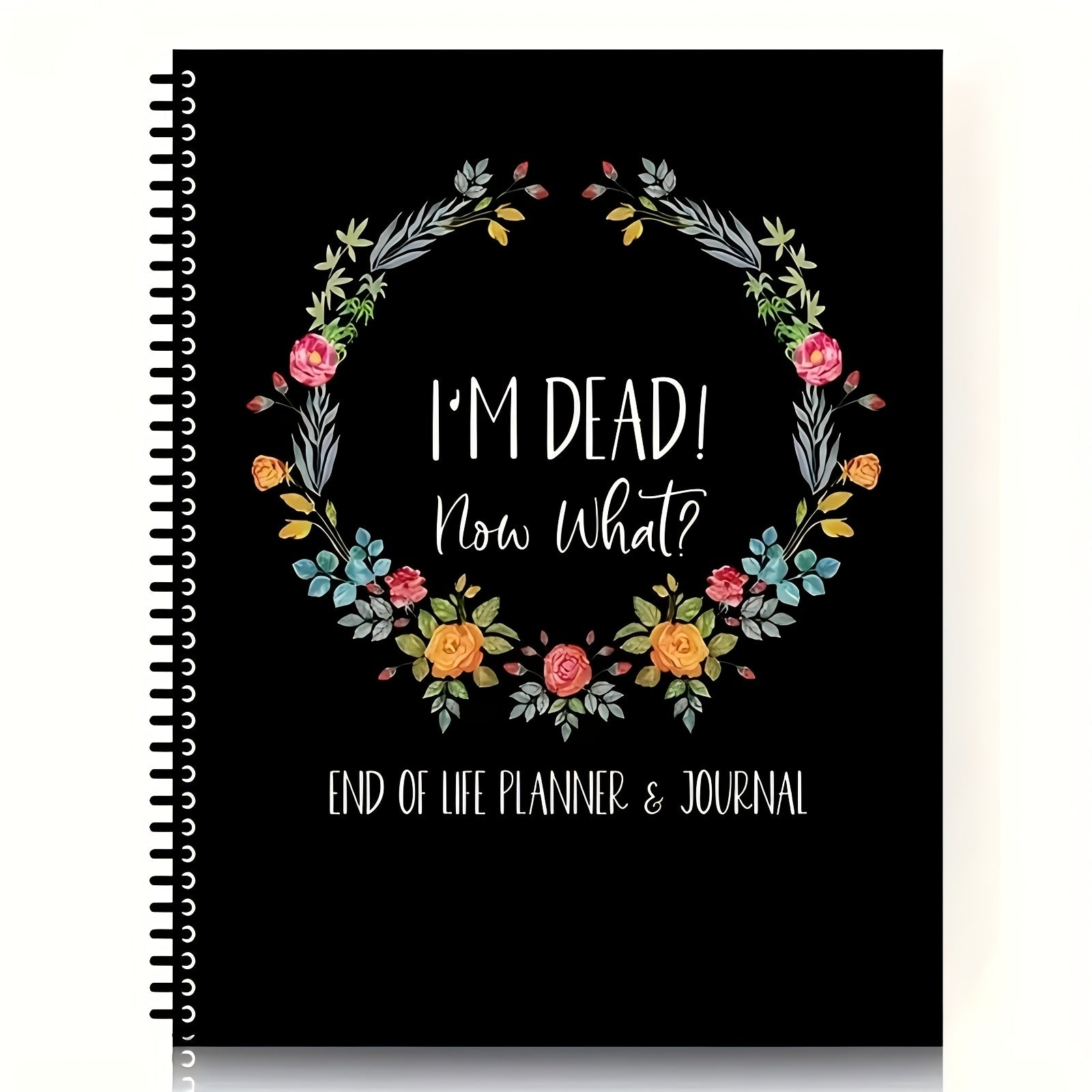 TEMU End Of Life Planner Journal - English Language, Adult & Organization Workbook, & Business Organizer, Notebook, End Of Life Planner Book