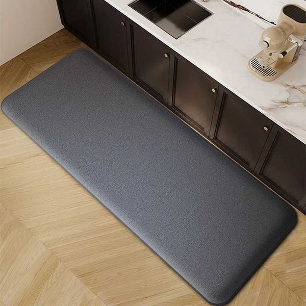 Thickened large size kitchen non-slip carpet flannel kitchen water and oil absorbent floor mat washable foot matC250102