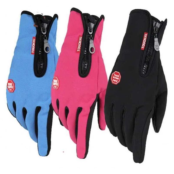 Cycling Gloves Winter Gloves for Men Women Touchscreen Warm Outdoor Cycling Driving Motorcycd Resistance Gloves Windproof Non-Slip Gloves z2