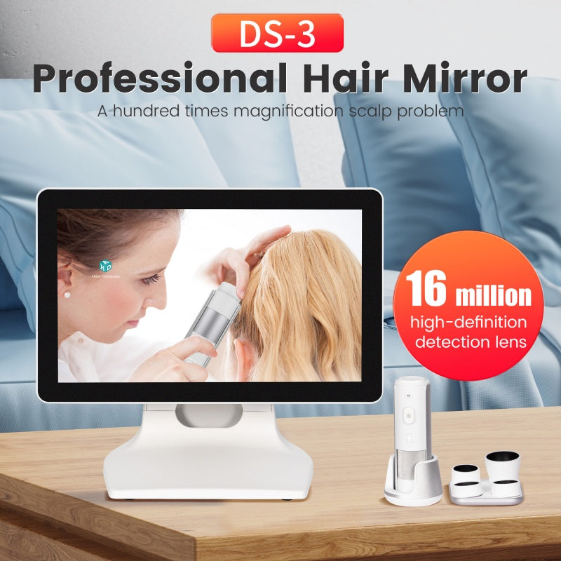 Professional Hair Care Machine Analysis Hair Care Products Follicle Detector Wireless Skin Scalp Analyzer Equipment