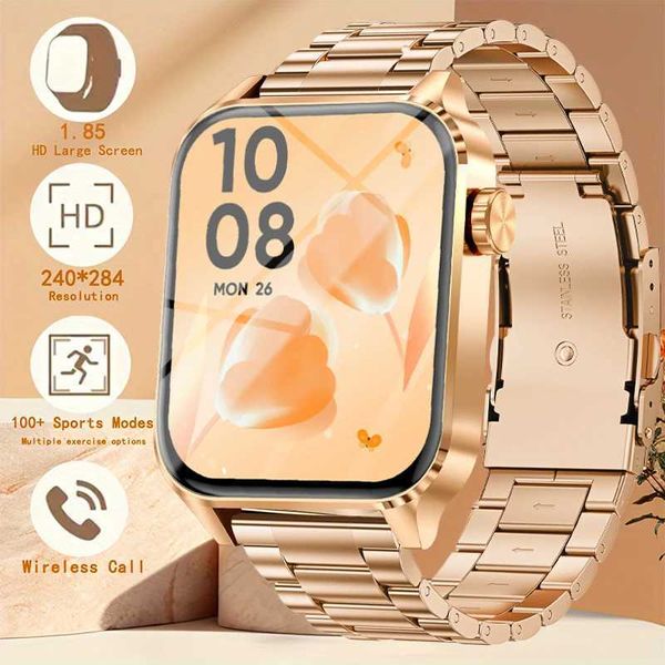 LIGE New BT Call Smart Watches Women Wrist Watch Fitness Watch Waterproof Smartwatch M240907