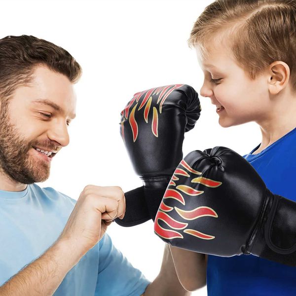 New 5-2 year childrens boxing gloves boys and girls boxing gloves boxing training gloves childrens boxing gloves boxing padsW241125