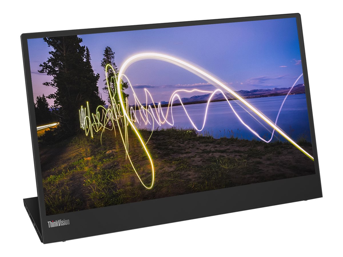 Lenovo ThinkVision M15 - LED monitor - Full HD (1080p) - 15.6" - Campus