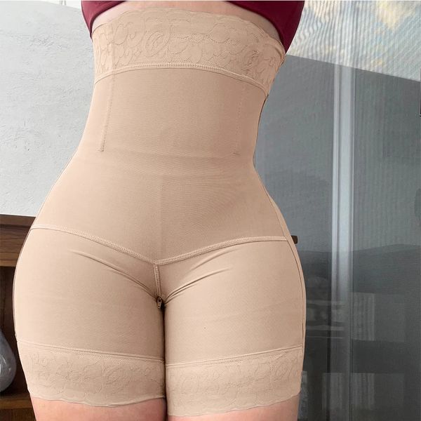 Waist Tummy Shaper For Women Slimming Butt Lifter Control Panty with Detachable Adjustment Strap Lingerie Colombian Shaperwear Corset Leggin