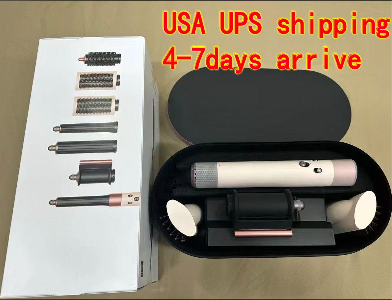 2025 designer luxury HS05 HT01 HD08 Curler Hair dryer Curling iron Multi Function for Women Hair Tool Negative ion 7-in-1 comb travel set wrap Retai