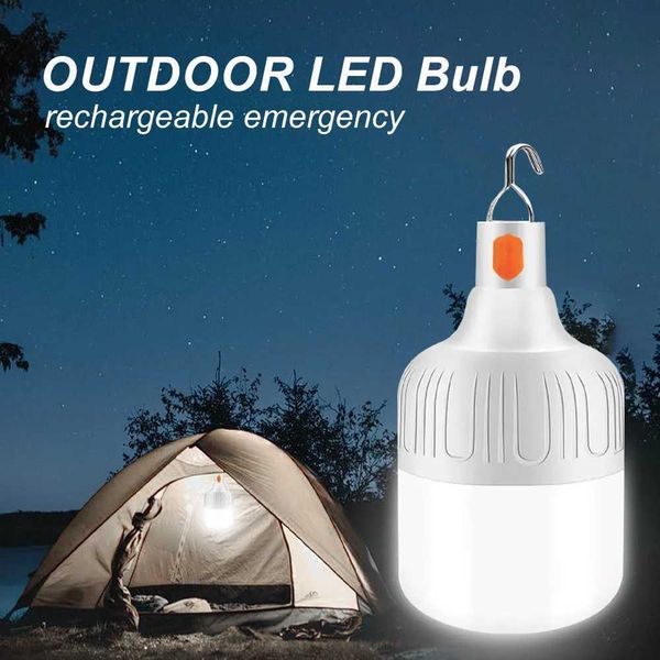 Led Power Outage Home Emergency Light Outdoor Stall Movable Camping Light Hanging Light Usb Charging Model Ball BubbleLX241113