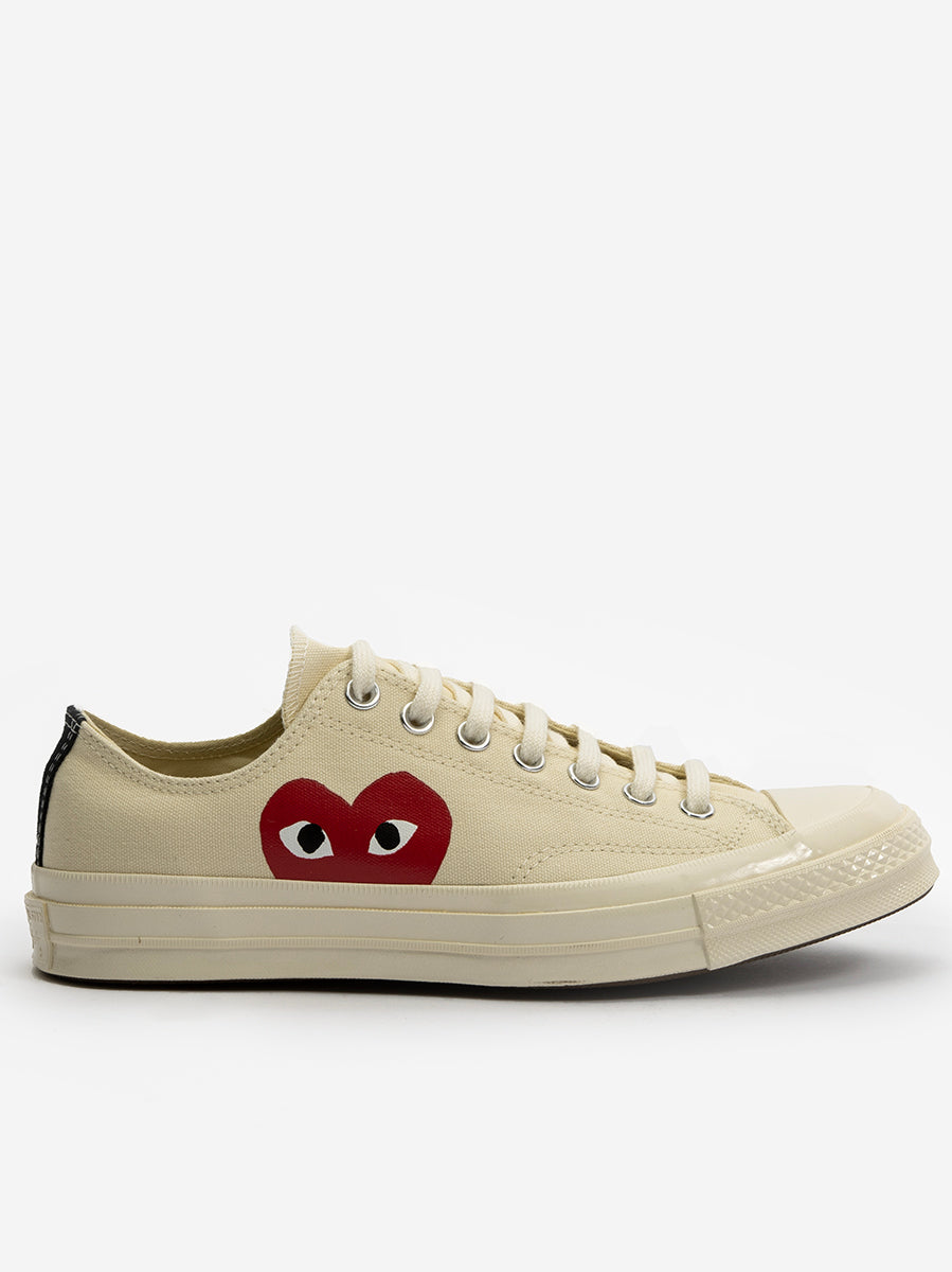 COMME DES GARCONS PLAY_CDG PLAY Chuck 70 Low Sneakers_Bianco_45 EU_Donna