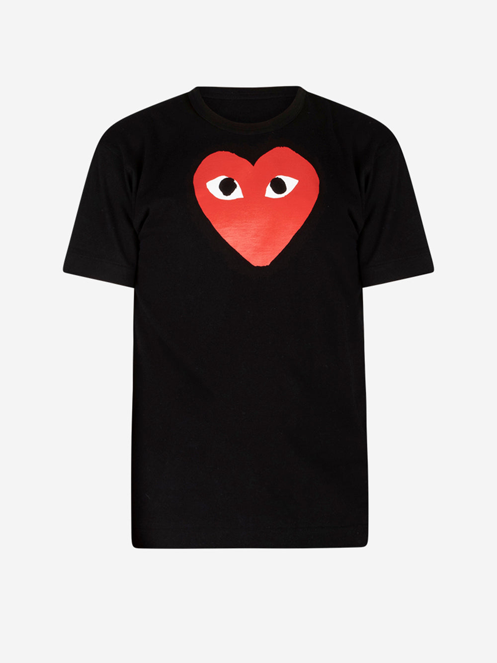 COMME DES GARCONS PLAY_CDG Play Big Heart T-shirt_Negro_M_Hombre