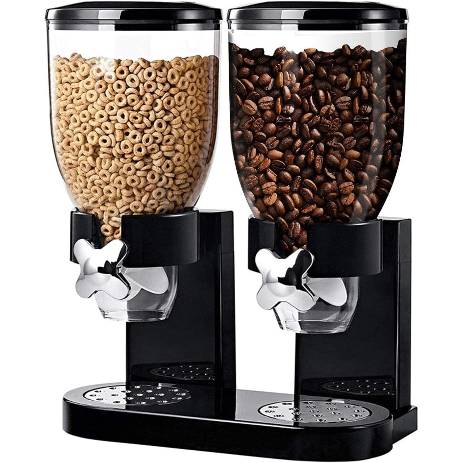 TEMU Large Capacity Countertop Grain Dispenser - Rice, Sugar & Snacks Storage