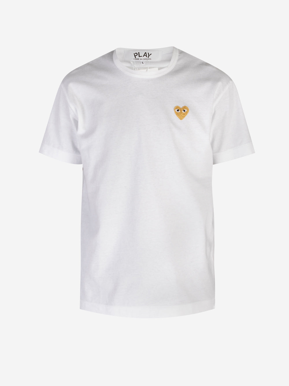 COMME DES GARCONS PLAY_T-shirt Heart Play_Blanc_XXL_Homme