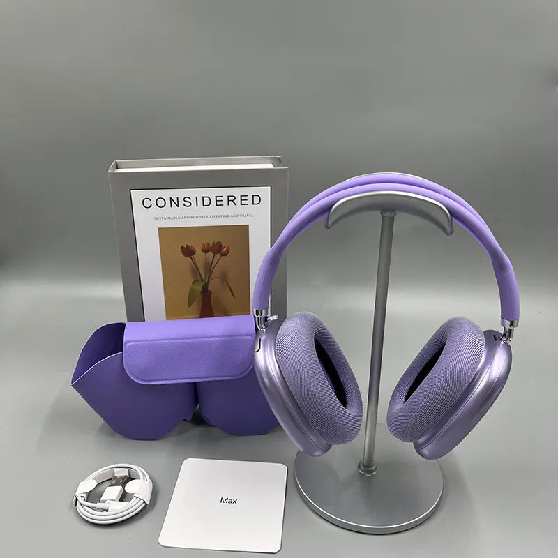 P9 Pro Max pro max bluetooth headphones Wireless Bluetooth black white purple magnetic headphone