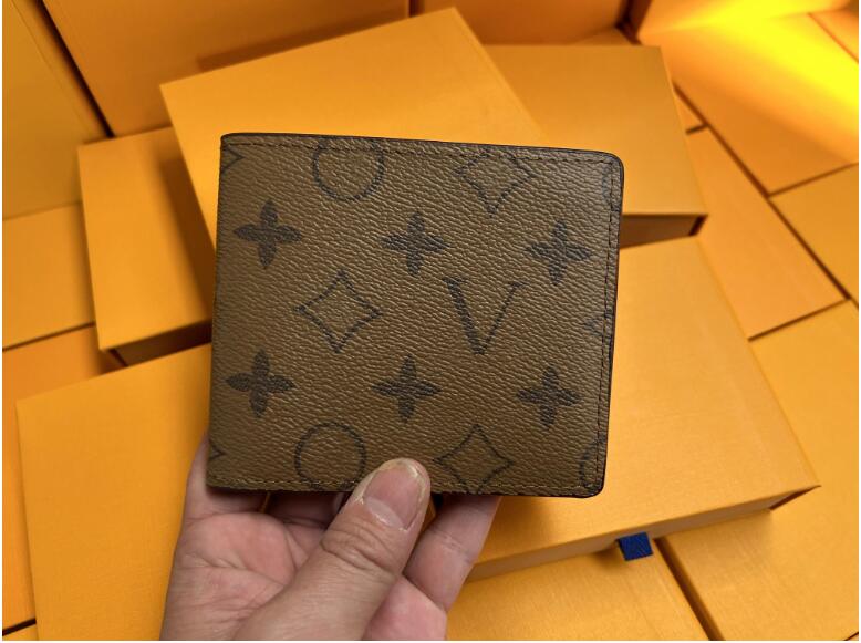 2025 High quality Designers Luxury Genuine Leather Wallets Fashion Designer Wallets Retro Handbag For Men Classic Card Holders Coin Purse Famous