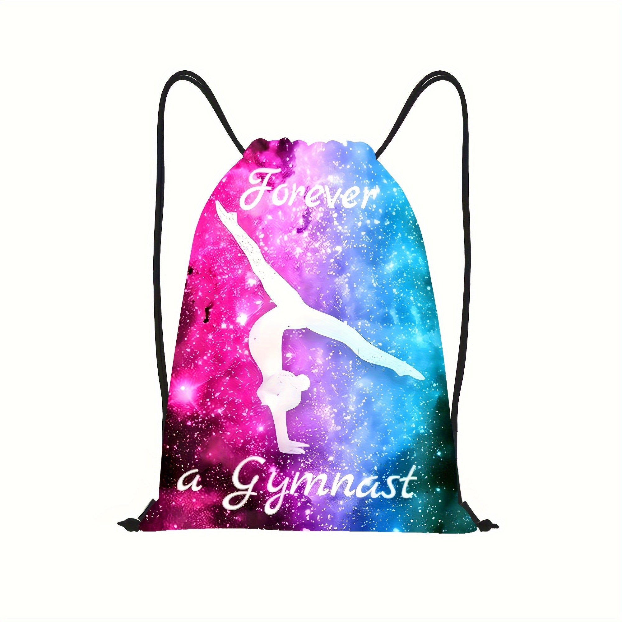 TEMU Heijiang Special Gymnastics Storage Bag, Dance And Gymnastics Drawstring Backpack, Sports Fitness Bag