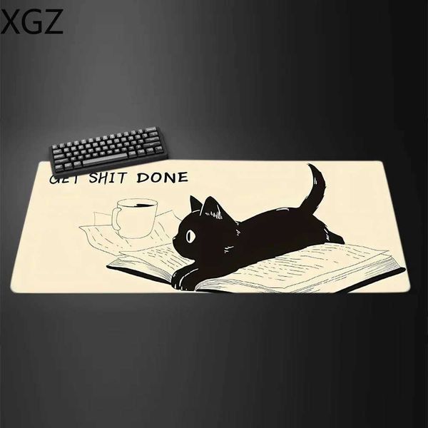 Cute MousePads Art Kawaii Cat pc XXL Keyboard Mats Large Gaming Mousepad Desk Mat Gamer Office Home Table Mouse Pad O250118