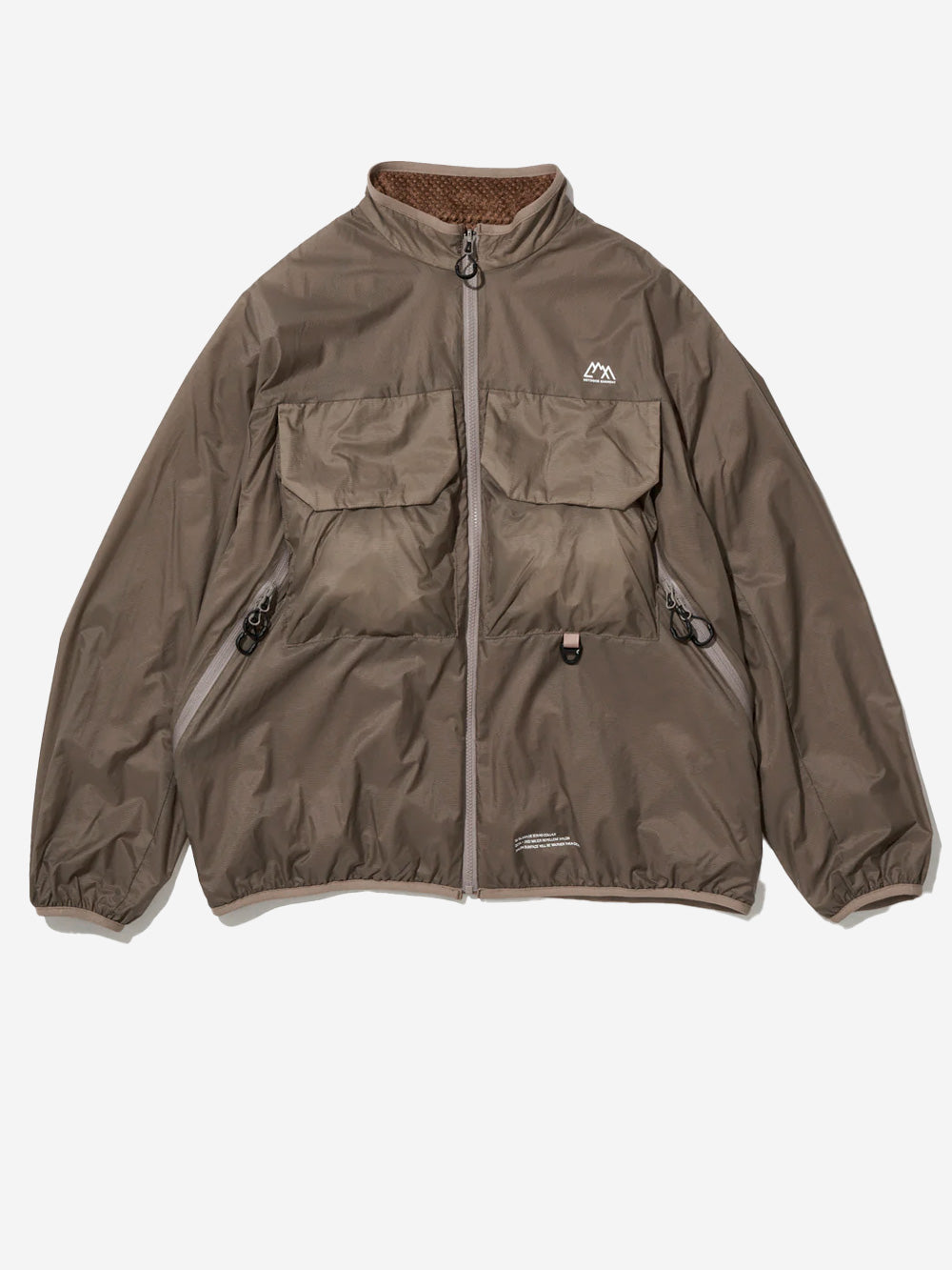 CMF OUTDOOR GARMENT_Wendbare beigefarbene Blizzard Cardigan-Jacke_Beige_M_Mann