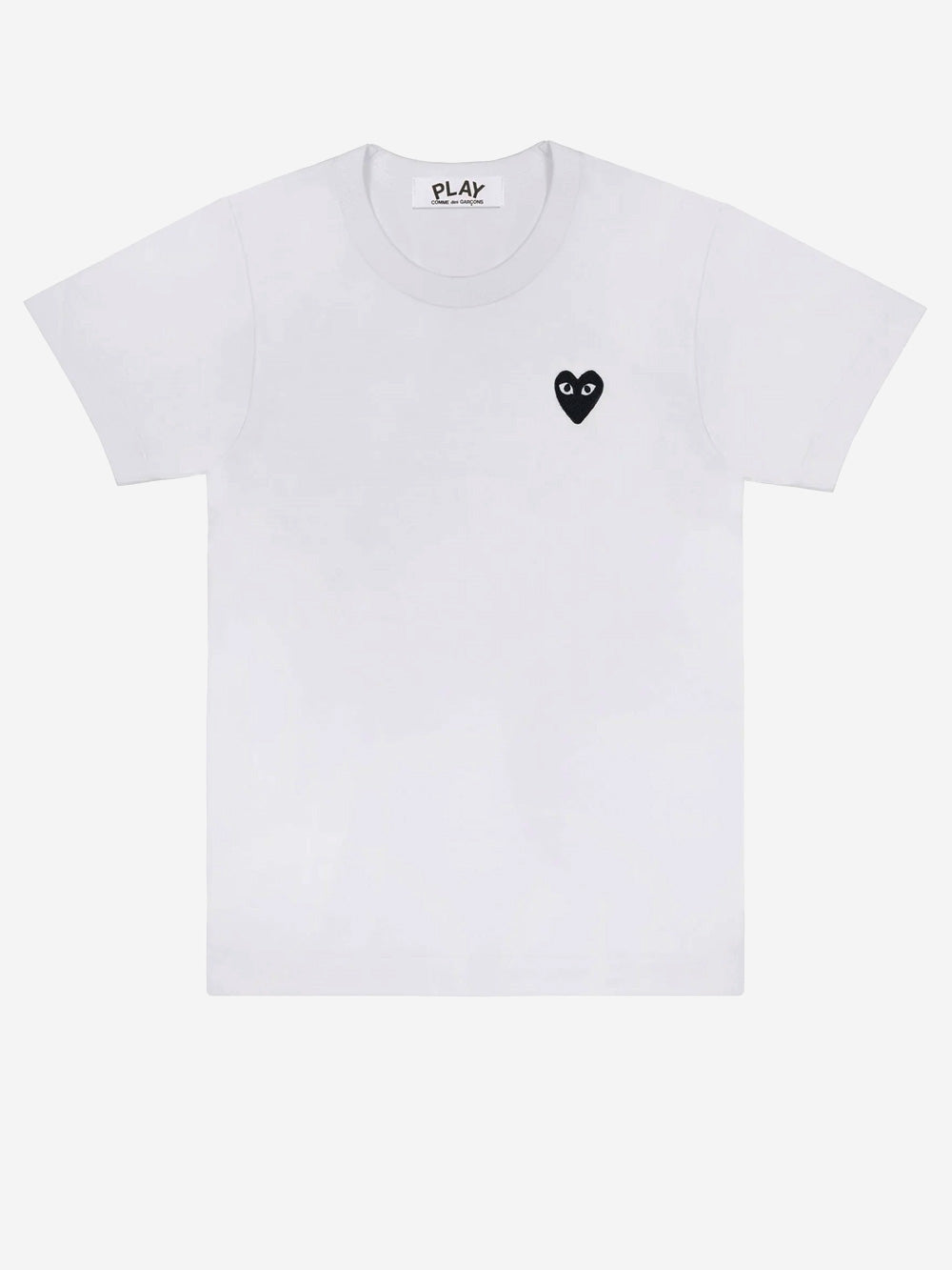 COMME DES GARCONS PLAY_T-shirt Mini Heart in cotone bianco_Bianco_XXL_Uomo