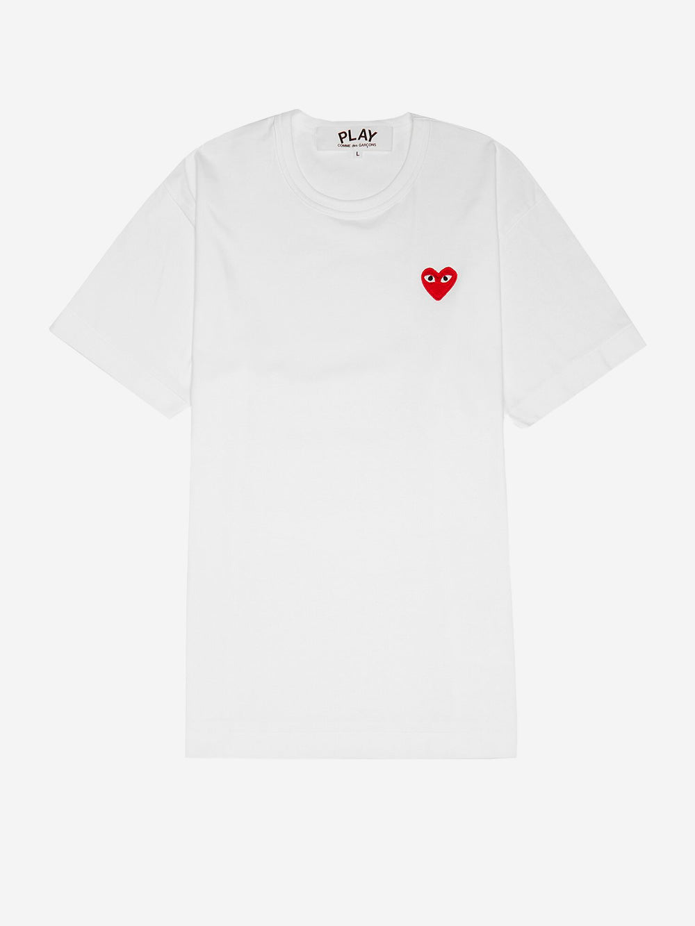 COMME DES GARCONS PLAY_CDG Play T-shirt_White_XXL_Men