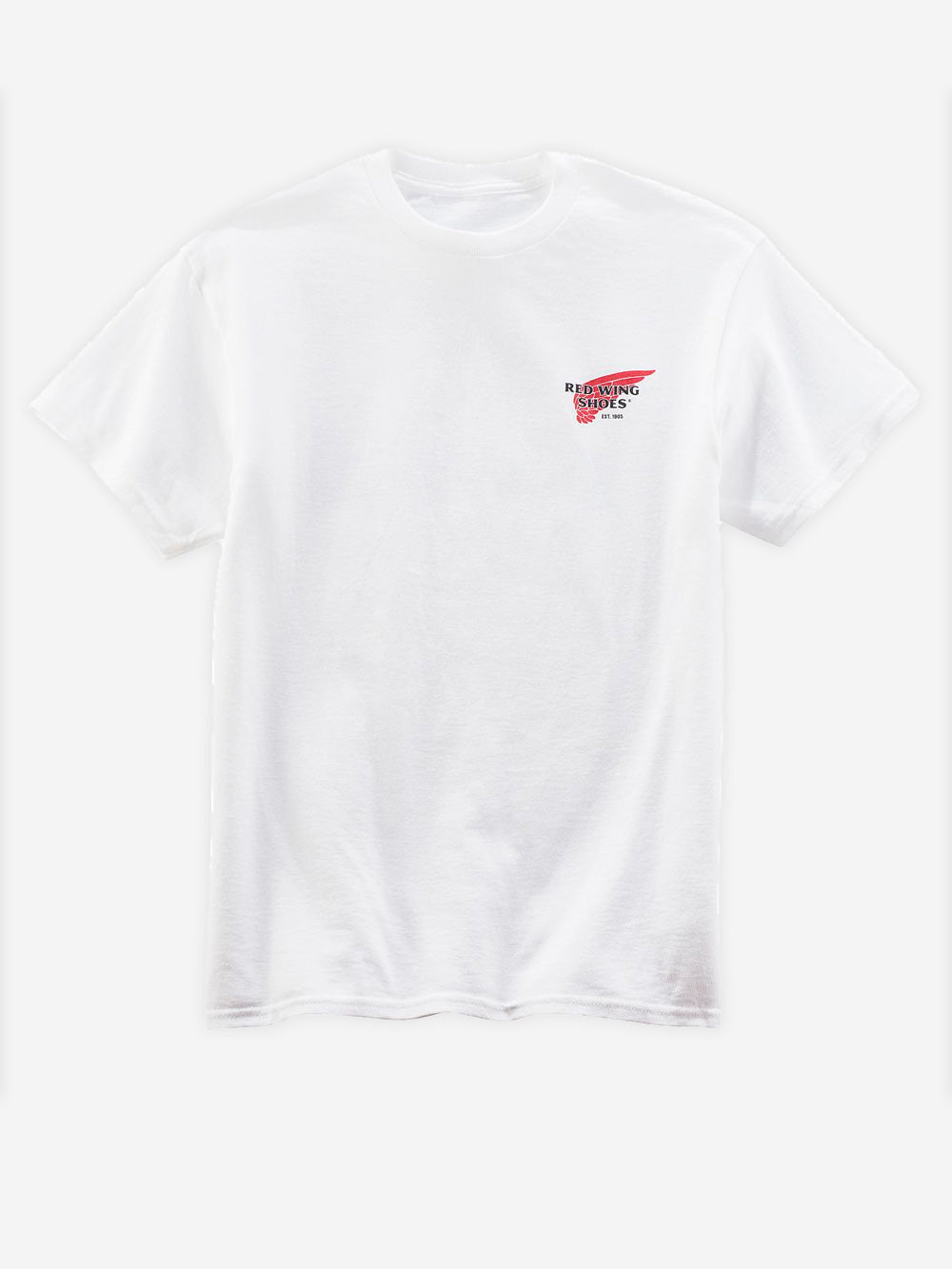 RED WING SHOES_T-shirt bianca con logo_Bianco_M_Uomo
