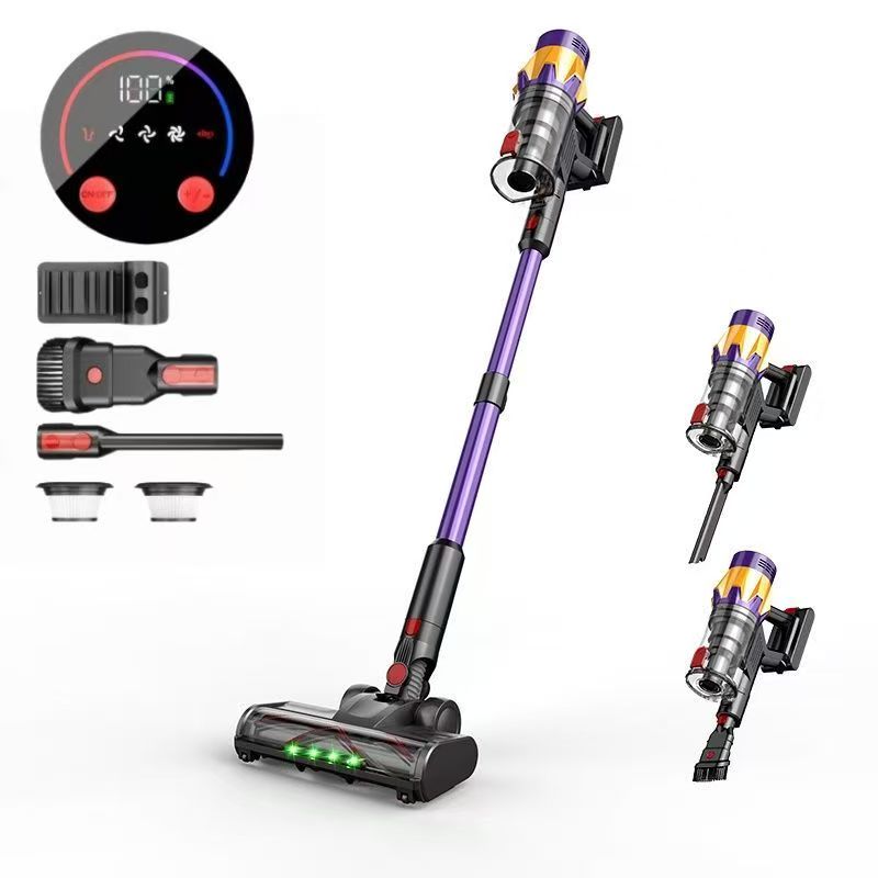 Cordless Vacuum Cleaners Handheld Anti-mite Vacuum Cleaner Dust Catcher Dust Collector Dust Mite Controller Silent Home Acarid-killing Brush