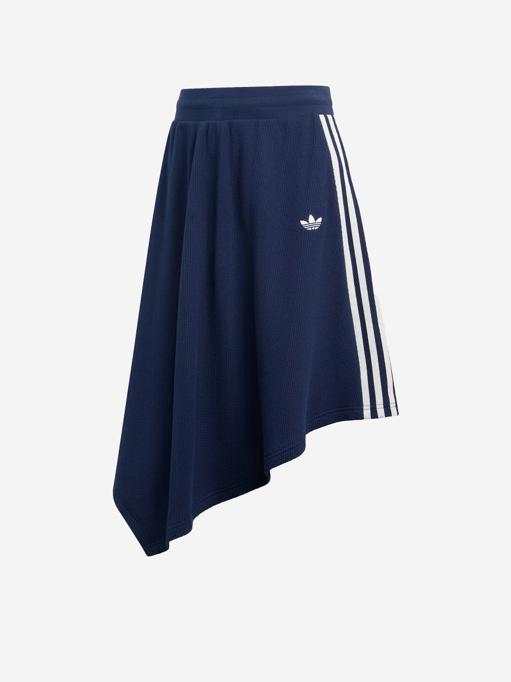 ADIDAS_Asymmetrical Waffle Knit Skirt_Blue_S_Women