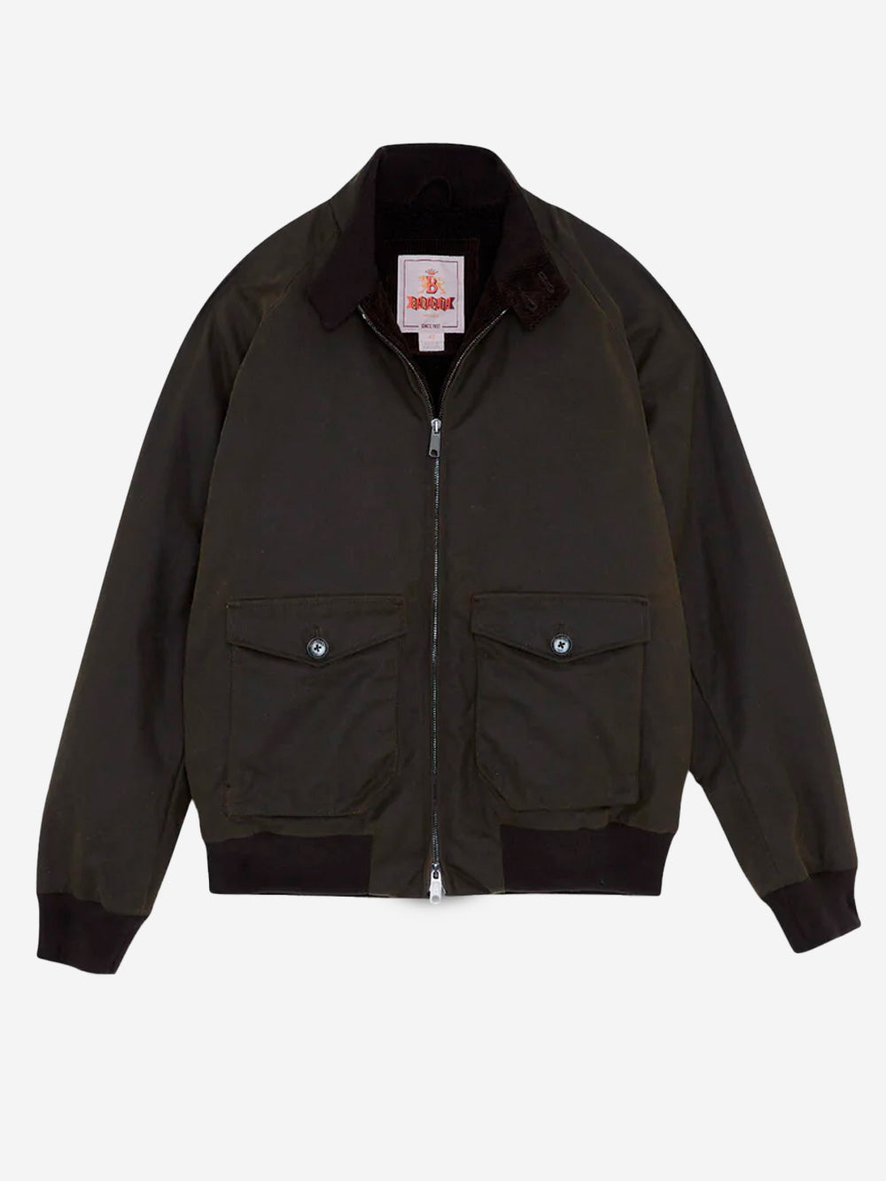 BARACUTA_Brown Waxed G9 Pocket_Brown_42 UK_Men