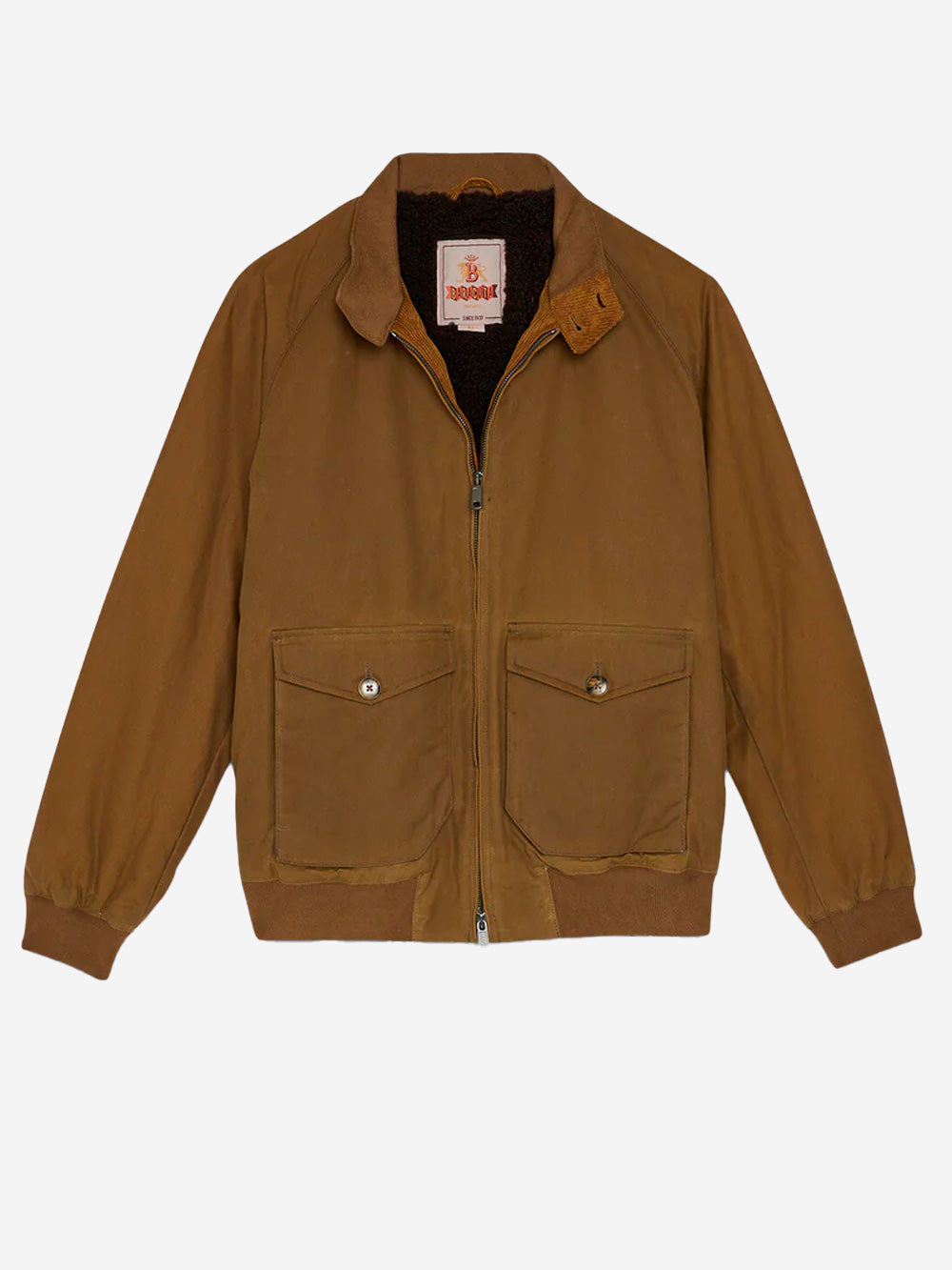 BARACUTA_Tan Waxed G9 Pocket_Brown_42 UK_Men