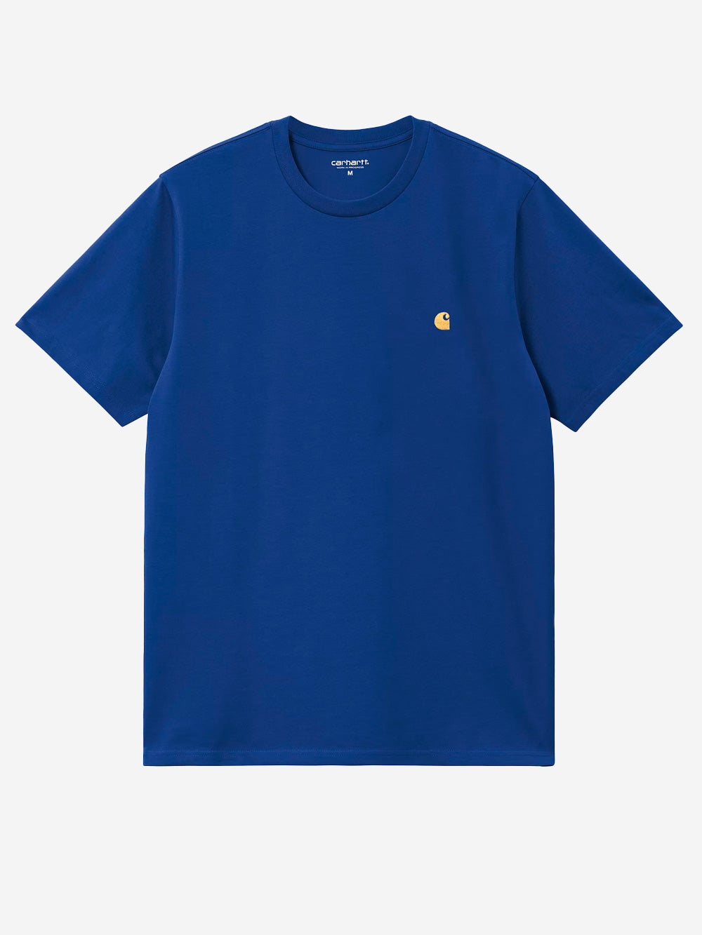 CARHARTT WIP_S-S Chase beige T-Shirt_Blau_XL_Mann