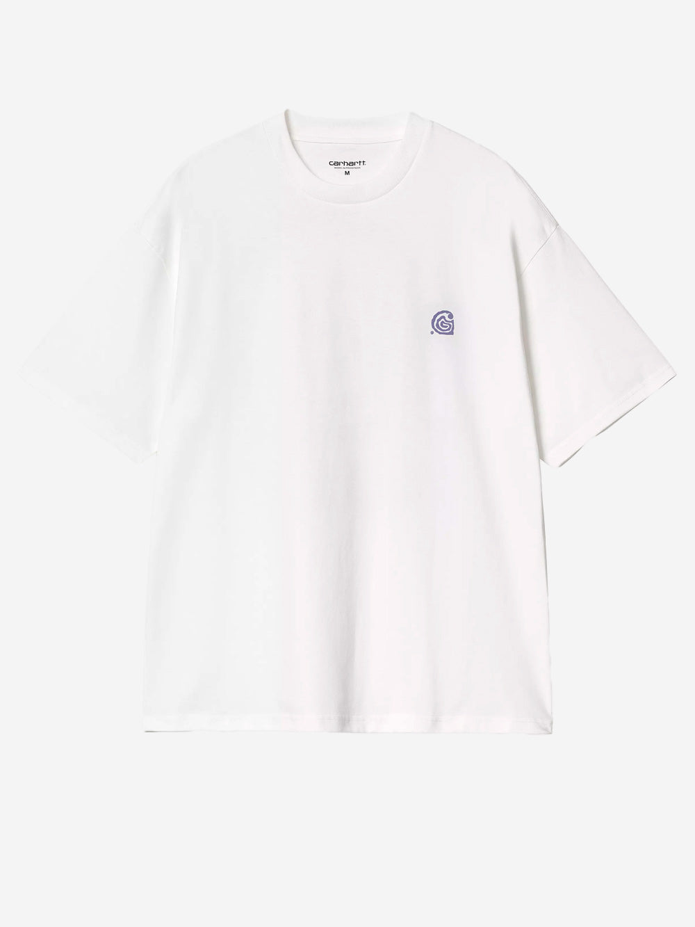 CARHARTT WIP_T-shirt bianca 'Helix'_Bianco_M_Uomo