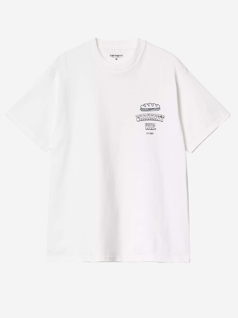 CARHARTT WIP_T-shirt Sandwich blanc_Blanc_S_Homme