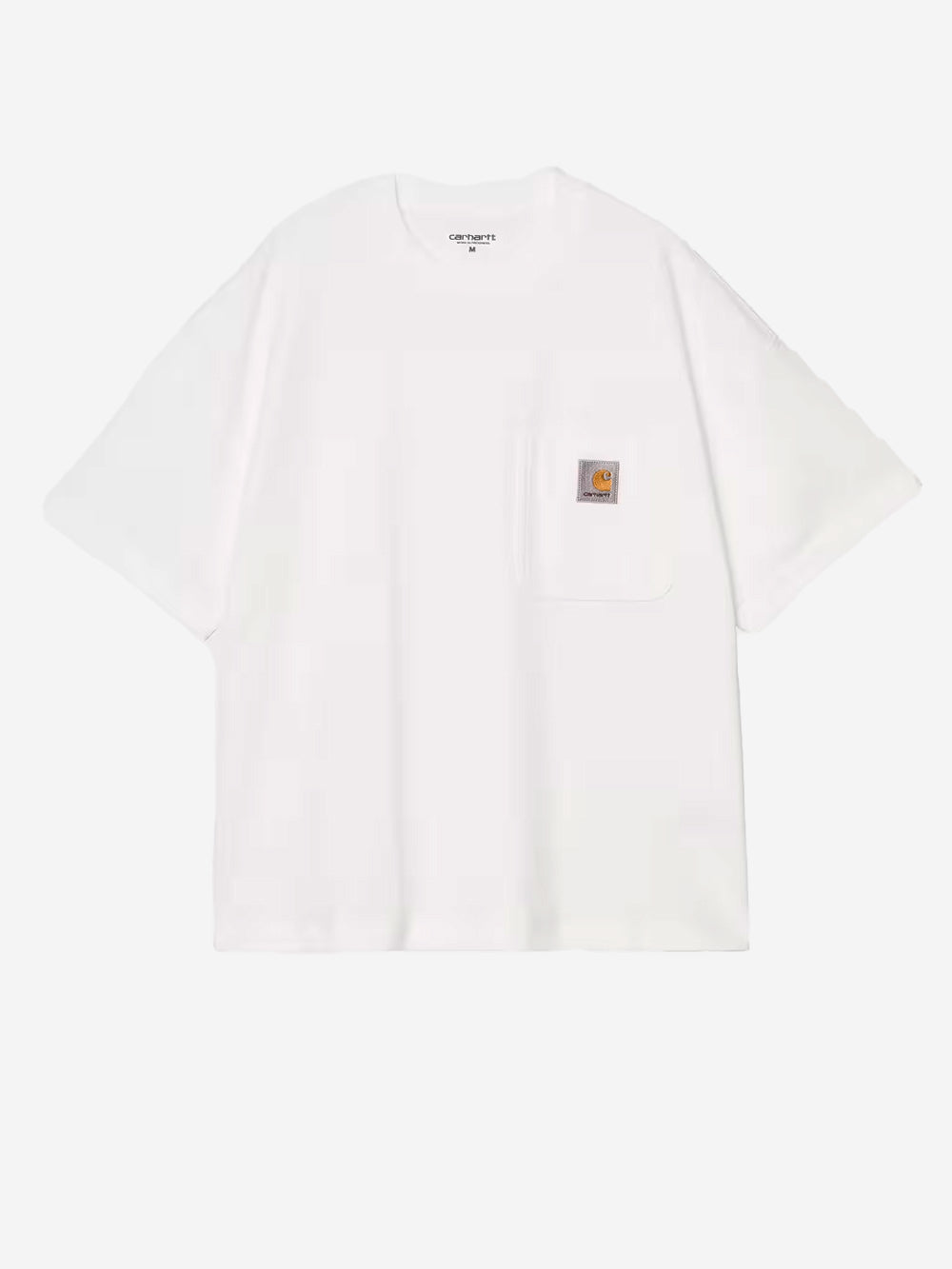 CARHARTT WIP_T-shirt blanc à poches S-S_Blanc_L_Homme