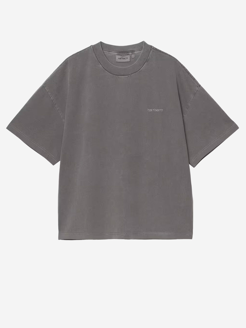 CARHARTT WIP_T-shirt 'Benton' gris à coupe carrée_Gris_M_Homme