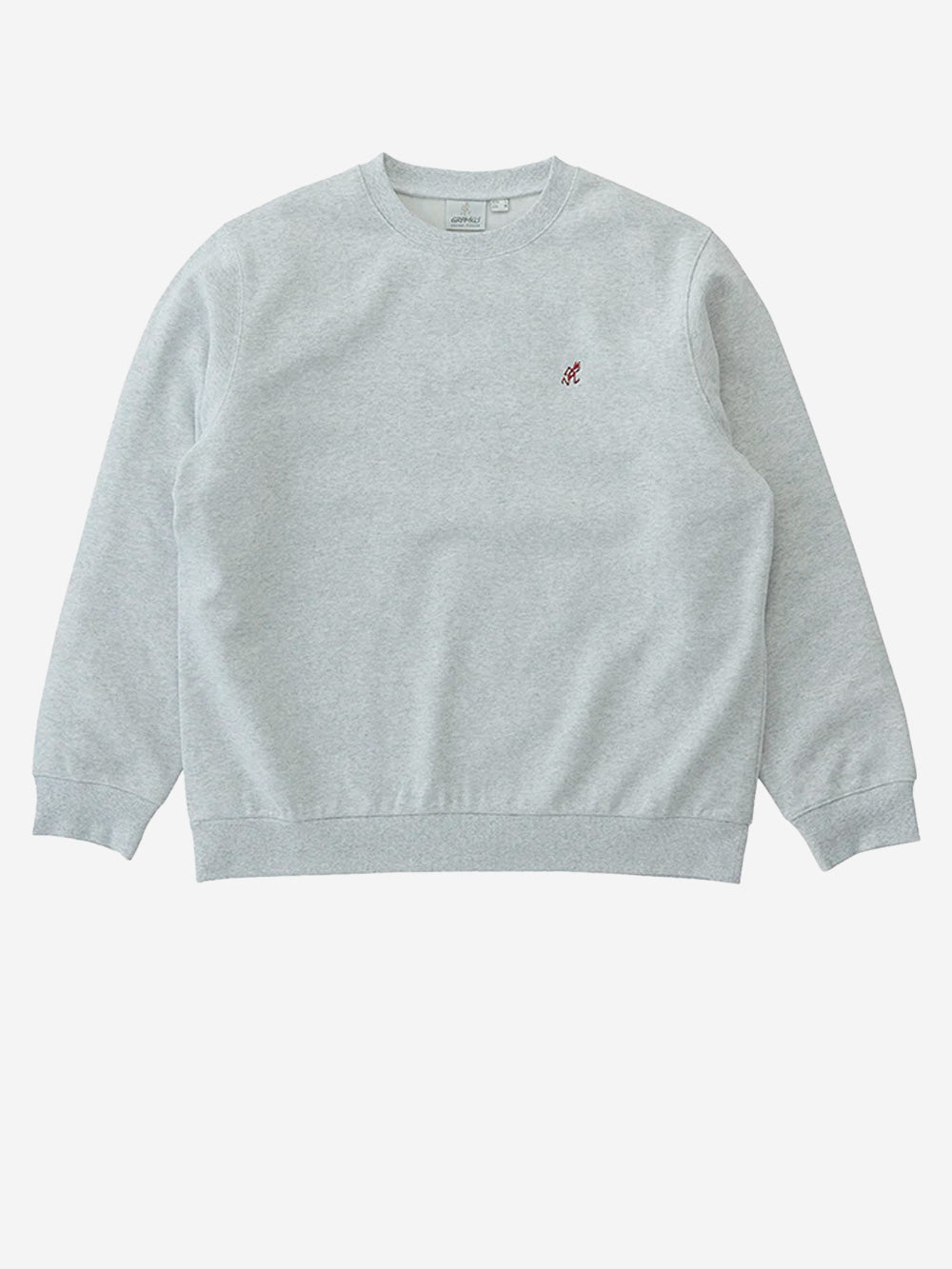 GRAMICCI_Sweat-shirt gris à col ras du cou 'One Point'_Gris_XL_Homme