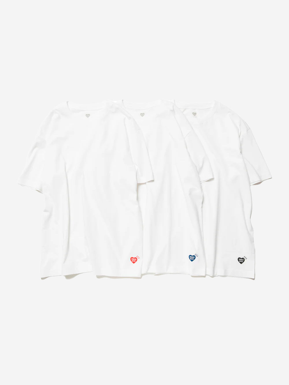HUMAN MADE_T-shirt pack bianco (x3)_Bianco_XL_Uomo