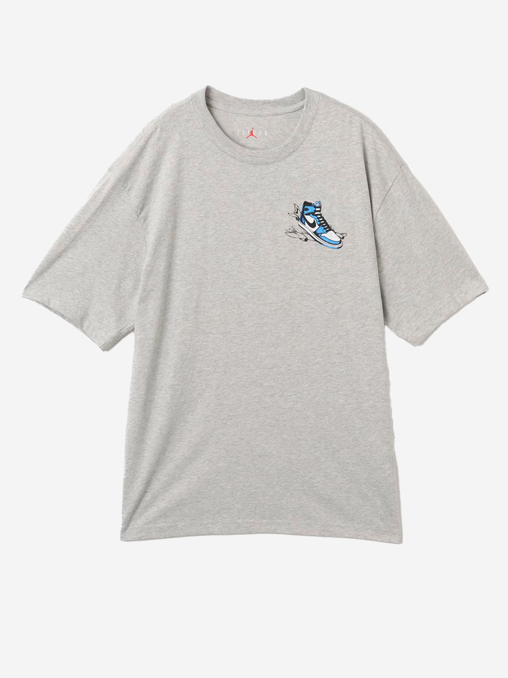 JORDAN_T-shirt gris AJ1 avec graphismes_Gris_S_Homme