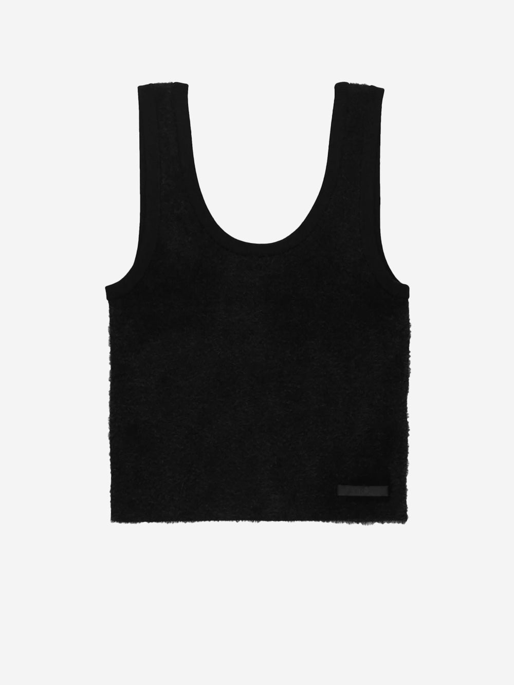 JORDAN_Nauwsluitende gestructureerde tanktop zwart_Schwarz_M_Frau